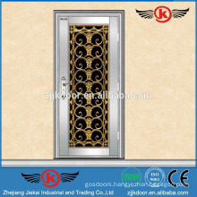 JK-SS9002 decorative security steel french door made in zhejiang China